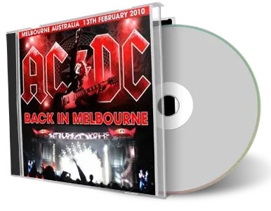 Artwork Cover of ACDC 2010-02-13 CD Melbourne Audience