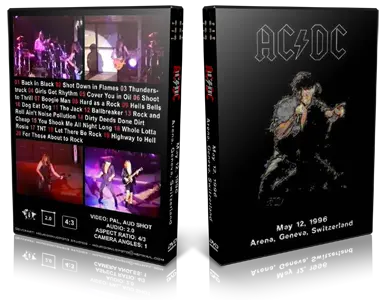 Artwork Cover of ACDC 1996-05-12 DVD Geneva Audience