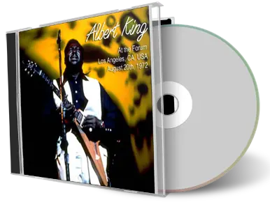 Artwork Cover of Albert King 1972-08-20 CD Los Angeles Soundboard