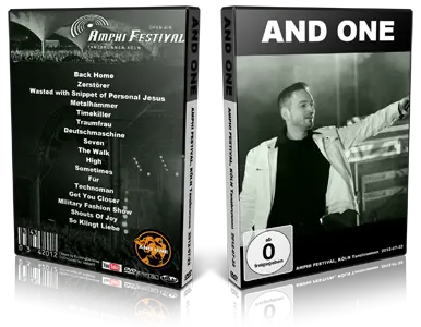 Artwork Cover of And One 2012-07-22 DVD Cologne Audience