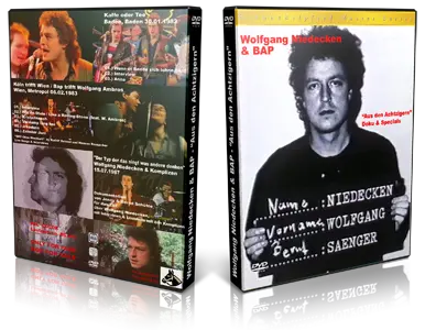 Artwork Cover of BAP Compilation DVD Aus den Achtzigern Proshot