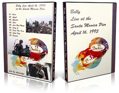 Artwork Cover of Belly 1993-04-16 DVD Santa Monica Audience