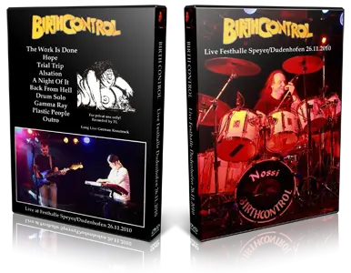 Artwork Cover of Birth Control 2010-11-26 DVD Speyer-Dudenhofen Audience