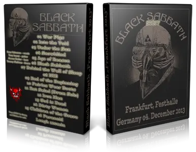 Artwork Cover of Black Sabbath 2013-12-04 DVD Frankfurt Audience