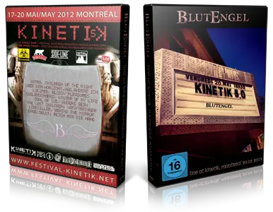 Artwork Cover of Blutengel 2012-05-20 DVD Montreal Audience