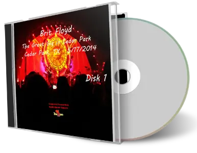 Artwork Cover of Brit Floyd 2014-05-17 CD Cedar Park Audience