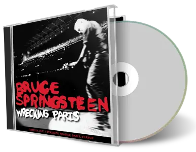Artwork Cover of Bruce Springsteen 2013-06-29 CD Paris Audience