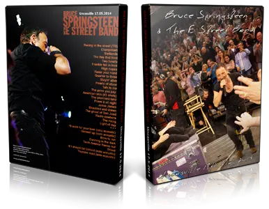 Artwork Cover of Bruce Springsteen 2014-05-17 DVD Uncasville Audience