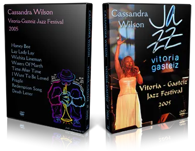 Artwork Cover of Cassandra Wilson 2005-07-13 DVD Vitoria-Gestaiz Proshot