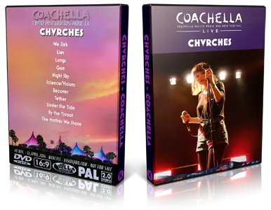 Artwork Cover of Chvrches 2014-04-12 DVD Coachella Festival Proshot