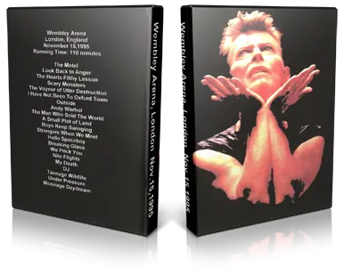 Artwork Cover of David Bowie 1995-11-15 DVD London Audience