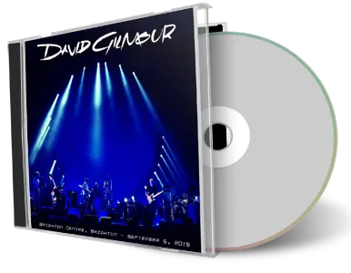 Artwork Cover of David Gilmour 2015-09-05 CD Brighton Audience