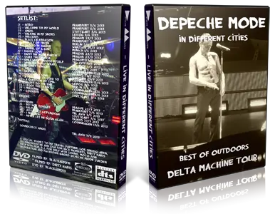 Artwork Cover of Depeche Mode Compilation DVD Live In Different Cities 2013 Audience