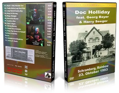Artwork Cover of Doc Holliday 1993-10-23 DVD Schramberg Audience