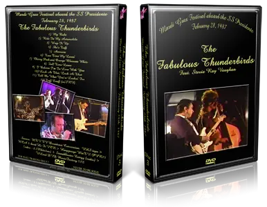 Artwork Cover of Fabulous Thunderbirds 1987-02-28 DVD SS Presidente Proshot