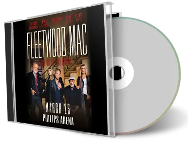 Artwork Cover of Fleetwood Mac 2015-03-25 CD Atlanta Audience