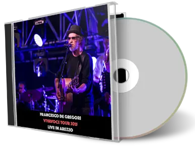 Artwork Cover of Francesco De Gregori 2015-08-09 CD Arezzo Audience