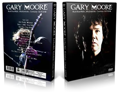 Artwork Cover of Gary Moore 2008-03-15 DVD Heidenheim Audience