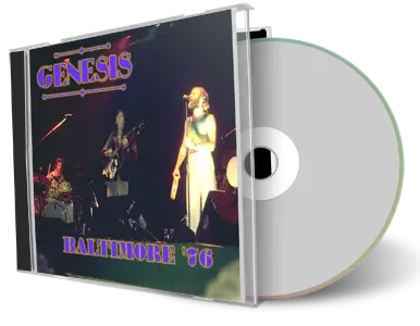 Artwork Cover of Genesis 1976-04-12 CD Baltimore Audience