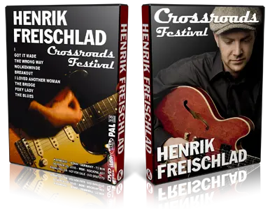 Artwork Cover of Henrik Freischlader 2010-10-20 DVD Rockpalast Crossroads Proshot