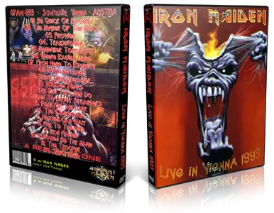 Artwork Cover of Iron Maiden 1993-04-07 DVD Vienna Audience