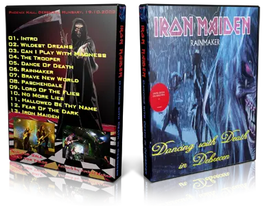 Artwork Cover of Iron Maiden 2003-10-19 DVD Debrecen Audience