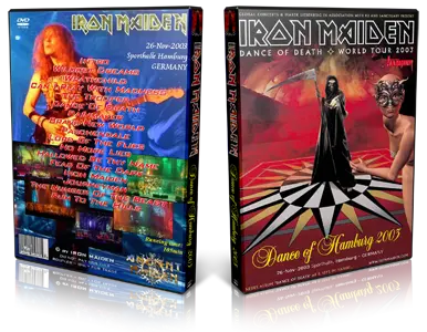 Artwork Cover of Iron Maiden 2003-11-26 DVD Hamburg Audience