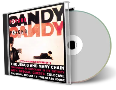 Artwork Cover of Jesus and Mary Chain 2015-08-13 CD Pomona Audience
