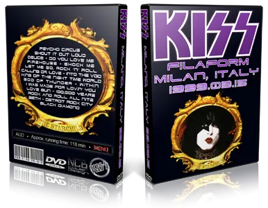 Artwork Cover of KISS 1999-03-15 DVD Milano Audience