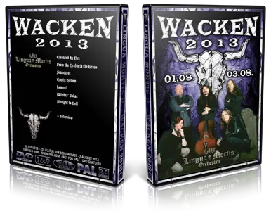 Artwork Cover of Lingua Mortis Orchestra and Rage 2013-08-02 DVD Wacken  Proshot