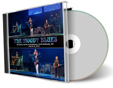 Artwork Cover of Moody Blues 2014-03-10 CD North Bethesda Audience