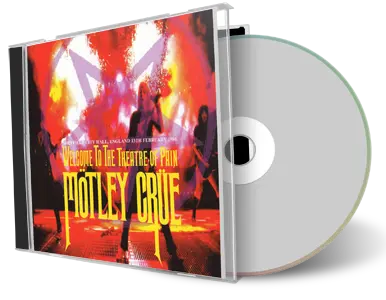 Artwork Cover of Motley Crue 1986-02-13 CD Sheffield Audience