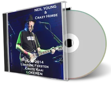 Artwork Cover of Neil Young 2014-08-05 CD Lokeren  Audience