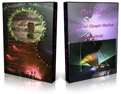 Artwork Cover of Pink Floyd 1994-05-23 DVD Montreal Audience