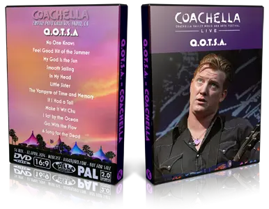 Artwork Cover of Queens of the Stone Age 2014-04-12 DVD Coachella Festival Proshot