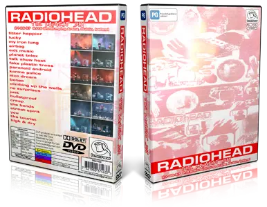 Artwork Cover of Radiohead 1997-06-21 DVD Dublin  Audience