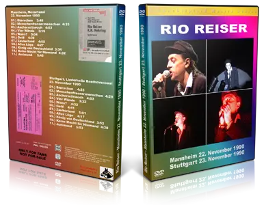 Artwork Cover of Rio Reiser 1990-11-22 DVD Mannheim Audience
