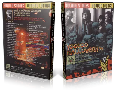 Artwork Cover of Rolling Stones Compilation DVD Voodoo Halloween 1994 Proshot