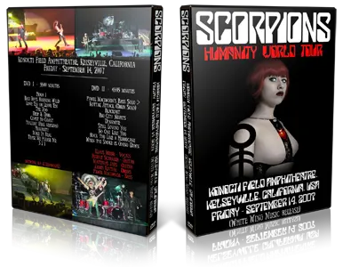 Artwork Cover of Scorpions 2007-09-14 DVD Kelseyville Audience