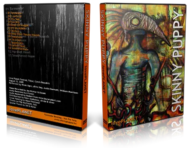 Artwork Cover of Skinny Puppy 2005-08-12 DVD Tabor Audience