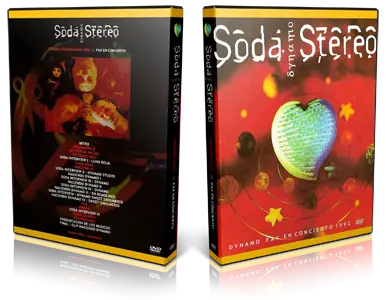 Artwork Cover of Soda Stereo Compilation DVD Argentina 1992 Proshot