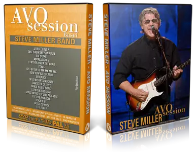 Artwork Cover of Steve Miller 2012-12-03 DVD AVO Session Proshot