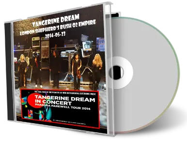 Artwork Cover of Tangerine Dream 2014-05-23 CD London Audience