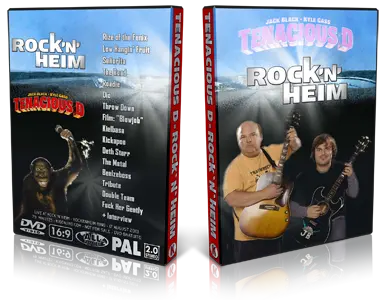 Artwork Cover of Tenacious D 2013-08-17 DVD Hockenheim Proshot