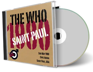 Artwork Cover of The Who 1980-05-02 CD St Paul Audience