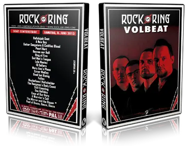 Artwork Cover of Volbeat 2013-06-08 DVD Rock am Ring Proshot