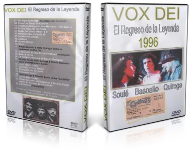 Artwork Cover of Vox Dei 1996-06-01 DVD Buenos Aires Audience