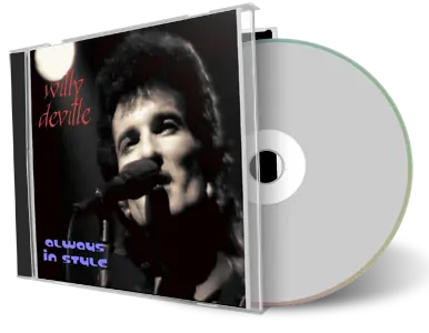 Artwork Cover of Willy DeVille 1989-07-02 CD Rome Audience