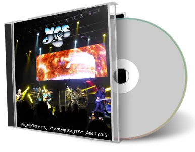 Artwork Cover of Yes 2015-08-07 CD Mashantucket Audience