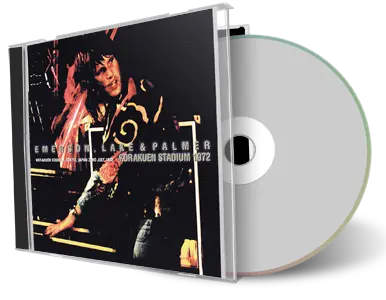 Artwork Cover of Emerson Lake Palmer 1972-07-22 CD Tokyo Soundboard